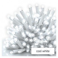 Profi LED spojovací řetěz bílý, 10 m, venkovní i vnitřní, studená bílá