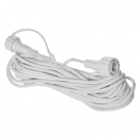 Prodlužovací kabel pro spojovací řetězy Profi bílý, 10 m, venkovní i vnitřní