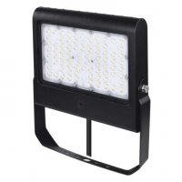 LED reflektor AGENO 100W, černý, neutrální bílá