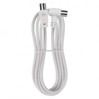 Anténní koaxiální kabel stíněný 1,25m – úhlová vidlice