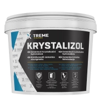 Cementová krystalizační hydroizolace Krystalizol 20 kg kbelík šedá