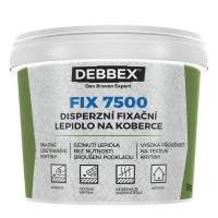 Disperzní fixační lepidlo na koberce FIX 7500 5 kg kbelík bílá
