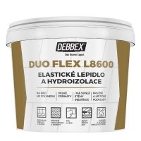Elastické lepidlo a hydroizolace DUO FLEX L8600 5 kg kbelík béžová