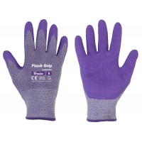 ochranné rukavice č. 6 fialové
